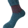 Hand Knit Women Wool Socks Sea2 Hand Knit Women Wool Socks Sea